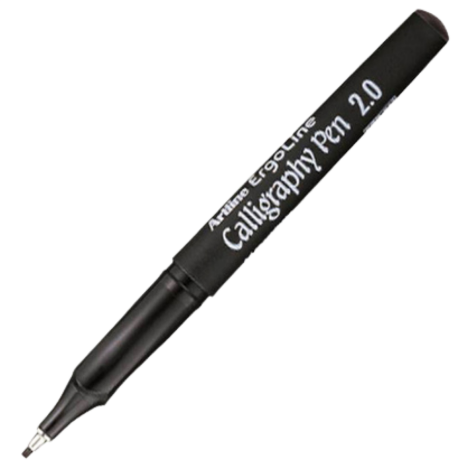 Artline Supreme 242 Supreme Calligraphy Kalemi Siyah 2.0 mm