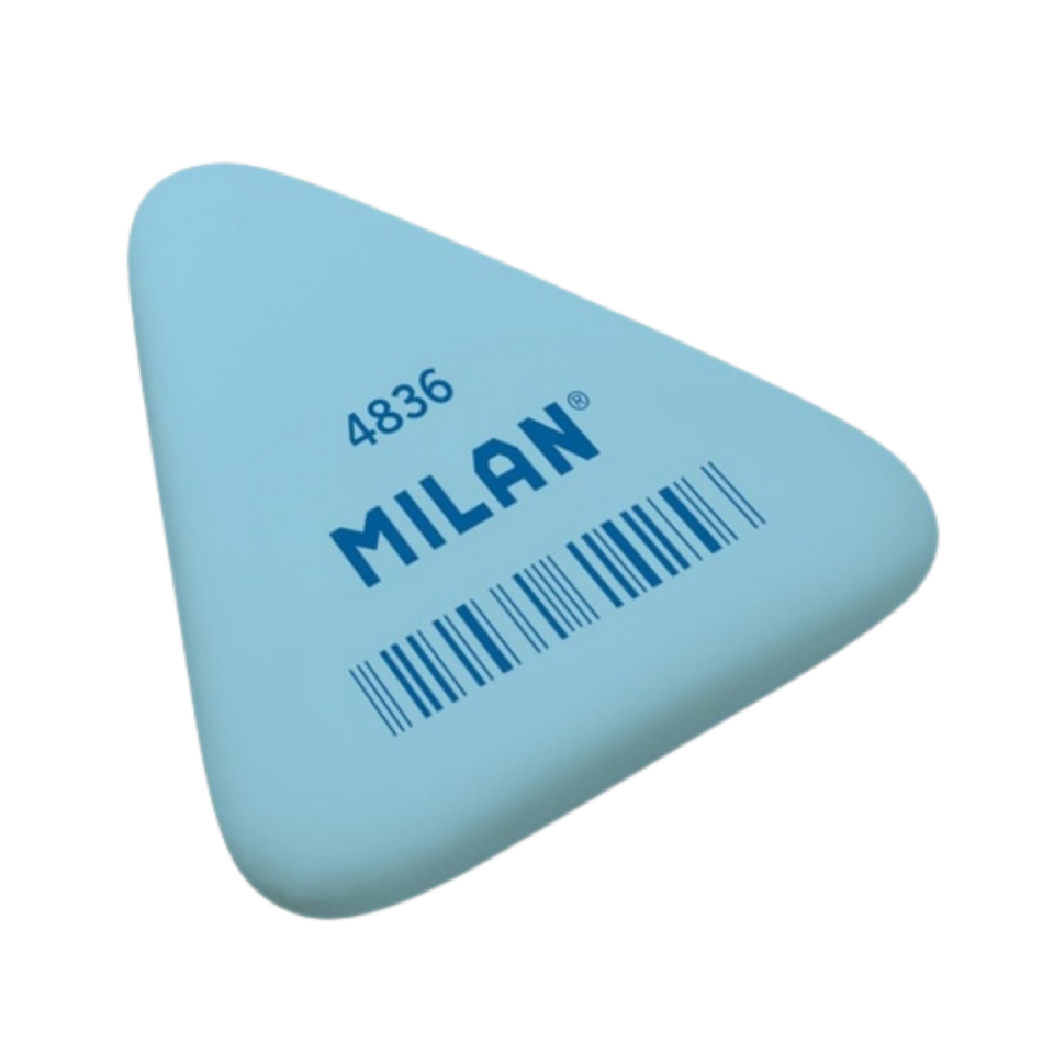 Milan 4836 Üçgen Silgi Mavi