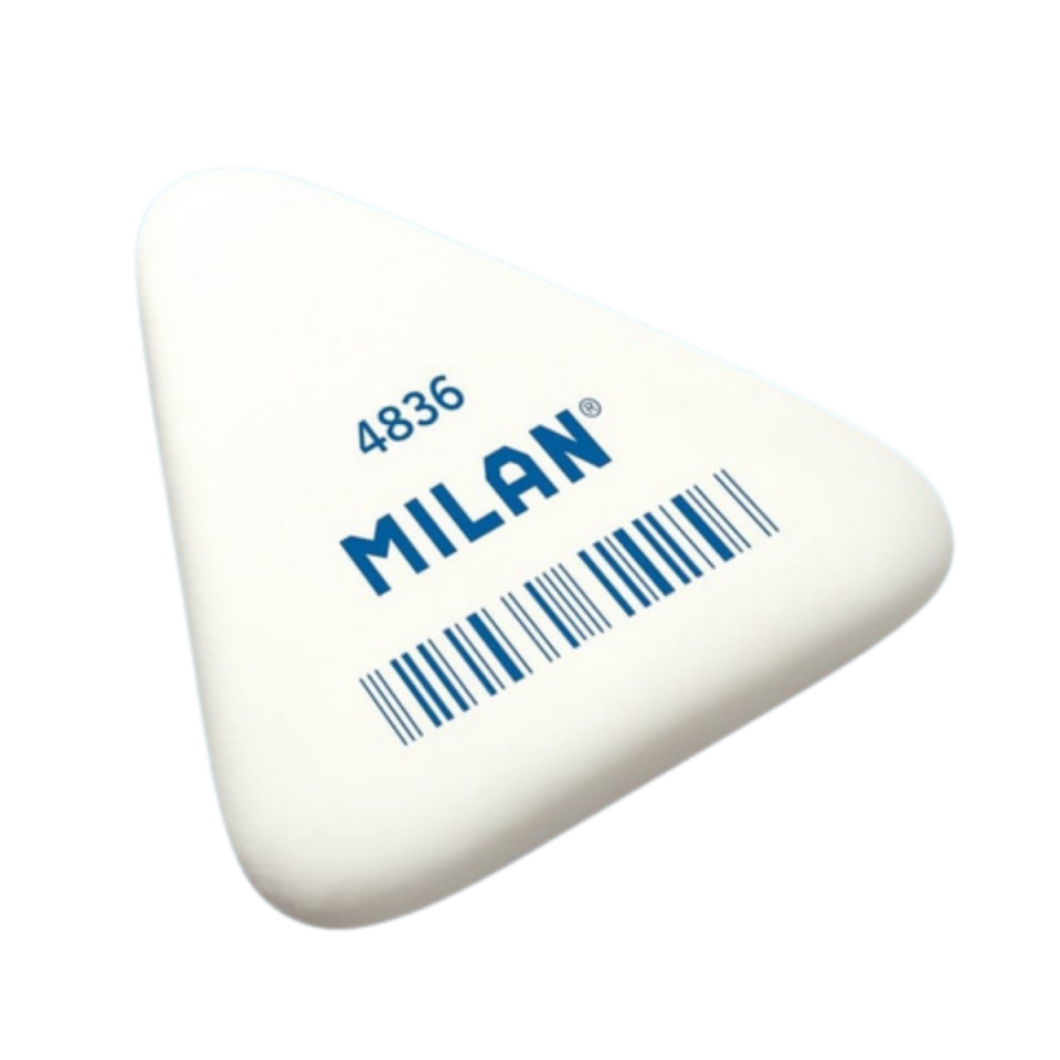 Milan 4836 Üçgen Silgi Mavi