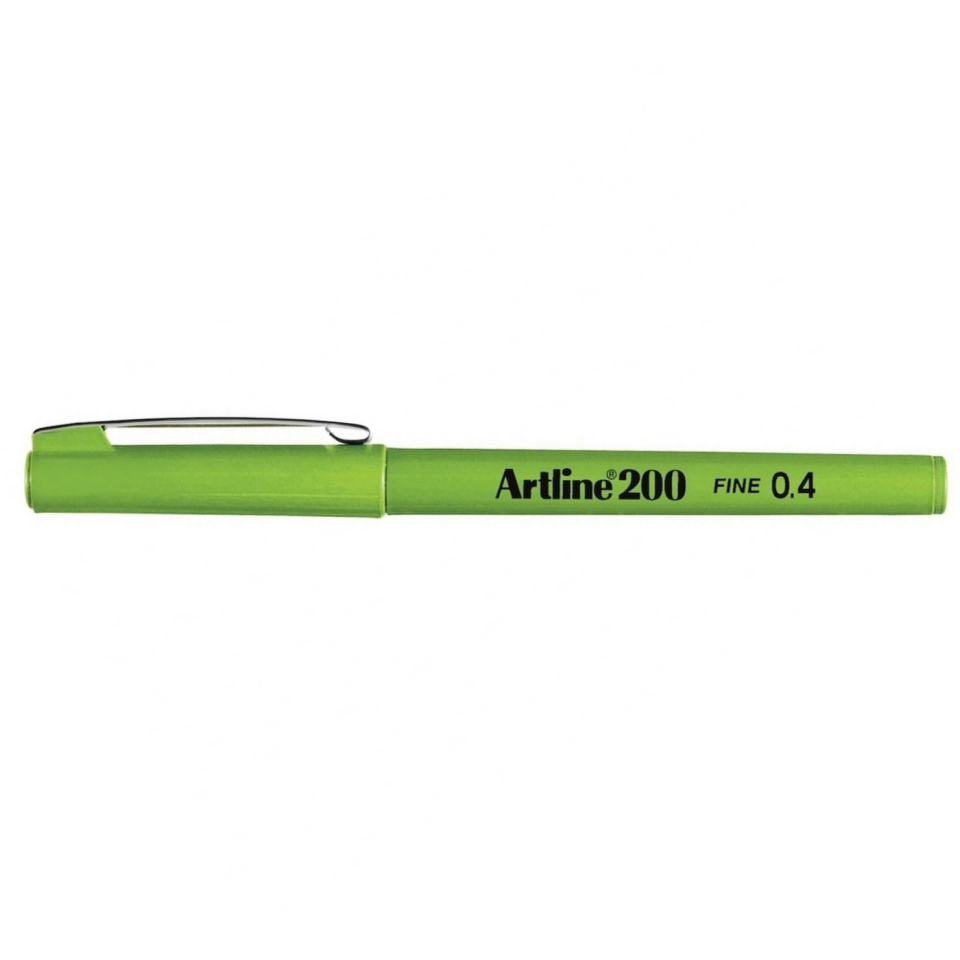 Artline 200N Fineliner 04 mm Koyu Yeşil