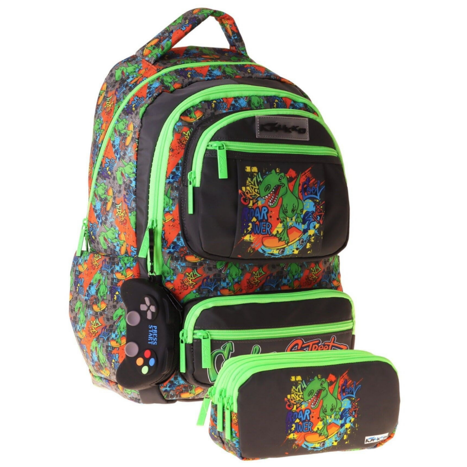 Kaukko Kids Sırt Çantası Kalem Çantası Street L5414 Set
