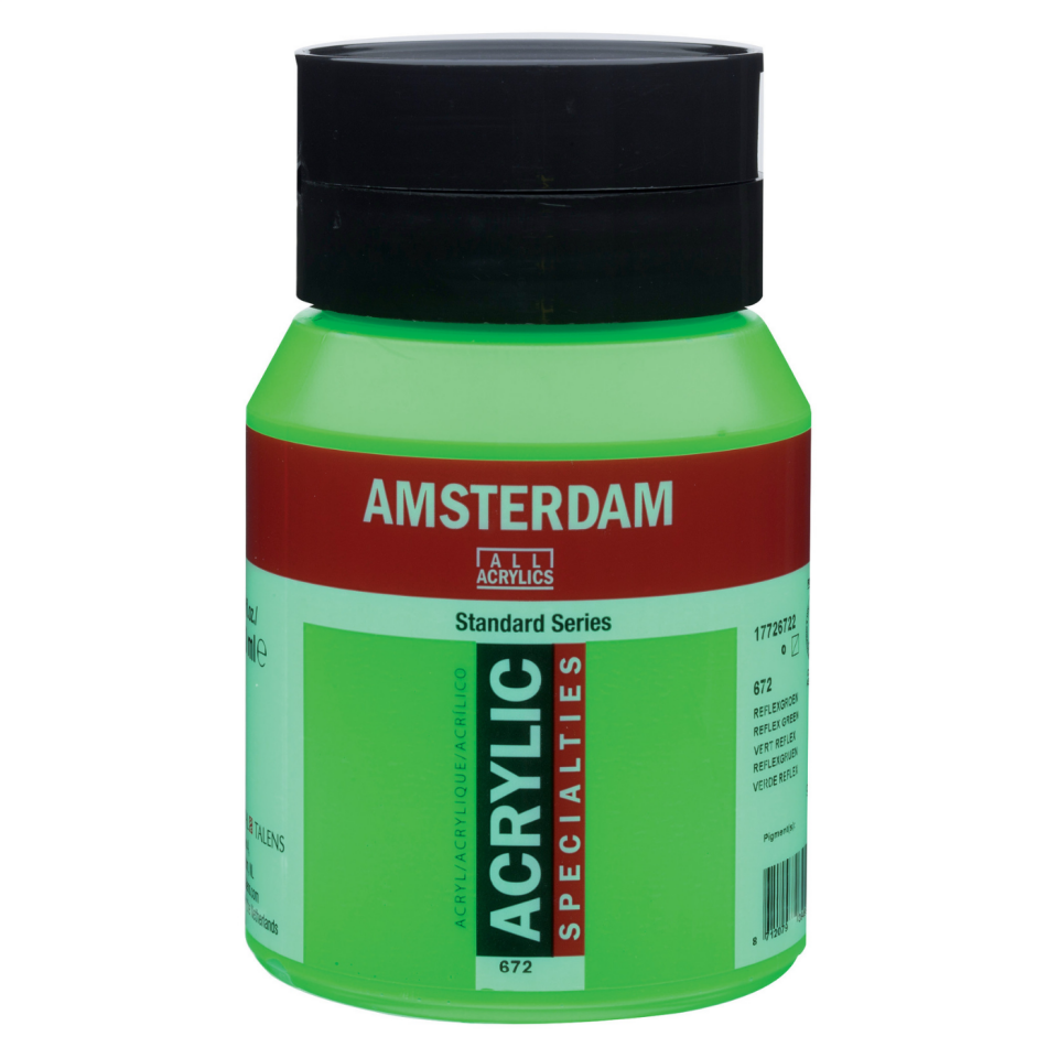 Amsterdam Standard Series Akrilik Boya 500 ml Reflex Yeşil 672