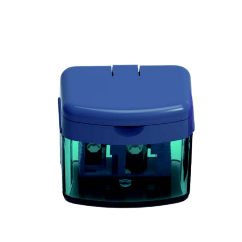Faber-Castell Minibox Duo Kalemtıraş Trendy 382901 Yeşil