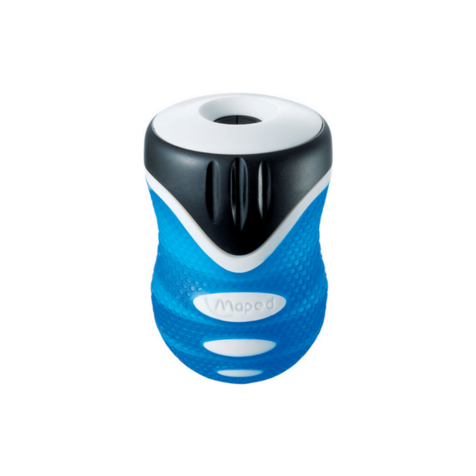 Maped Kalemtıraş Clean Grip Tek Delikli Mor