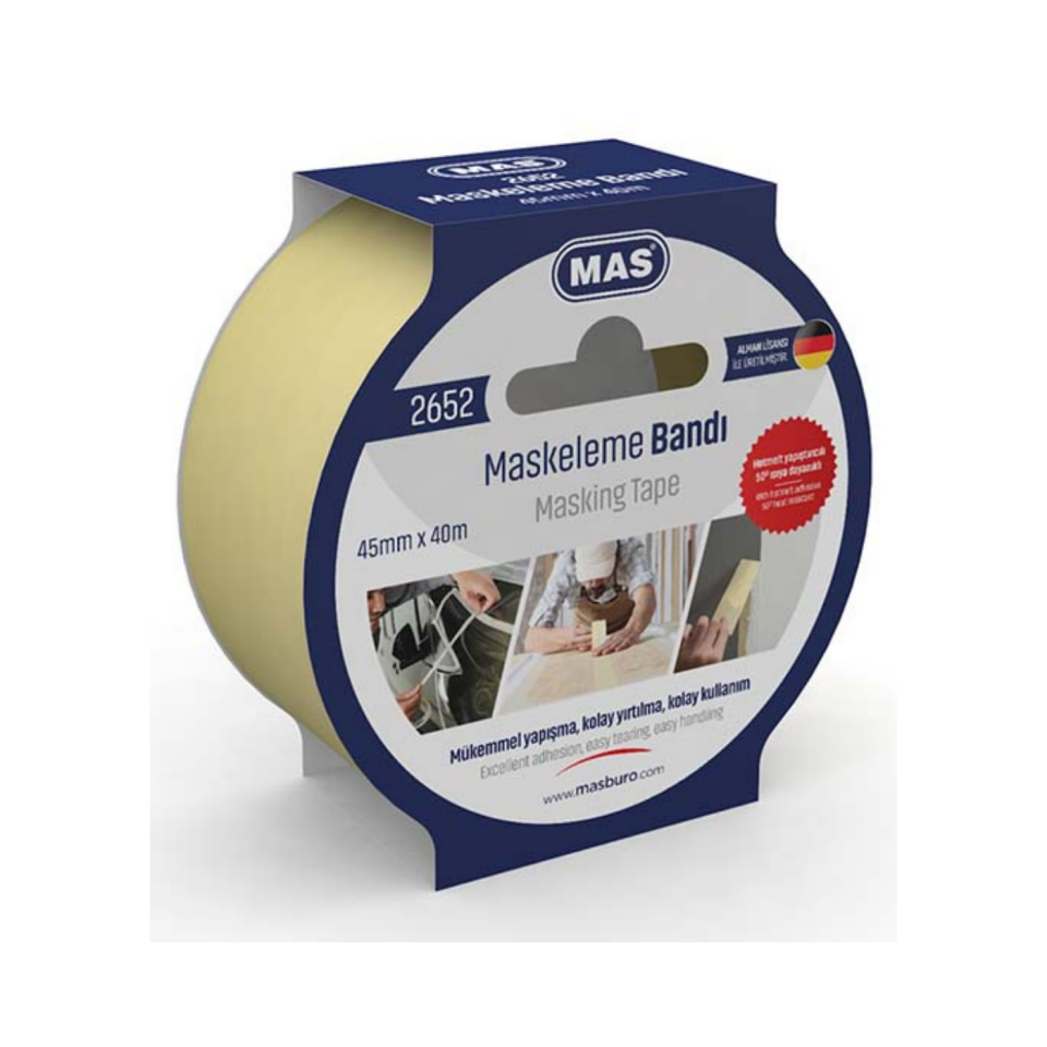 Mas 2652 Maskeleme Bandı 45 mm 40 Metre