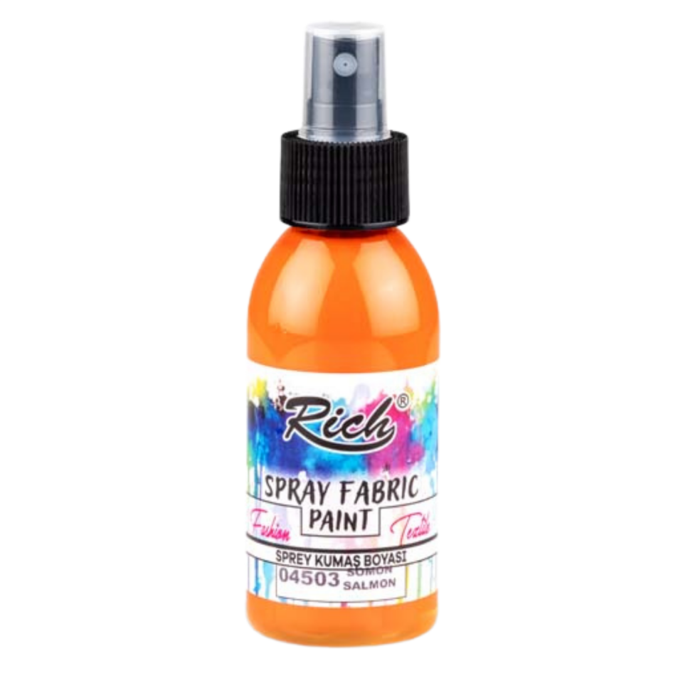 Rich Sprey Kumaş Boyası Somon 100 ml 04503