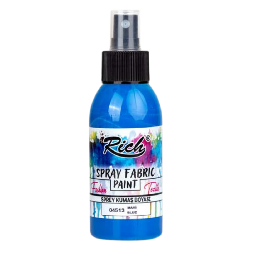 Rich Sprey Kumaş Boyası Mavi 100 ml 04513