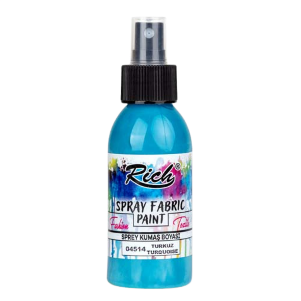 Rich Sprey Kumaş Boyası Turkuaz 100 ml 04514