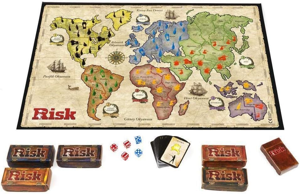 Hasbro Mb Risk I B7404
