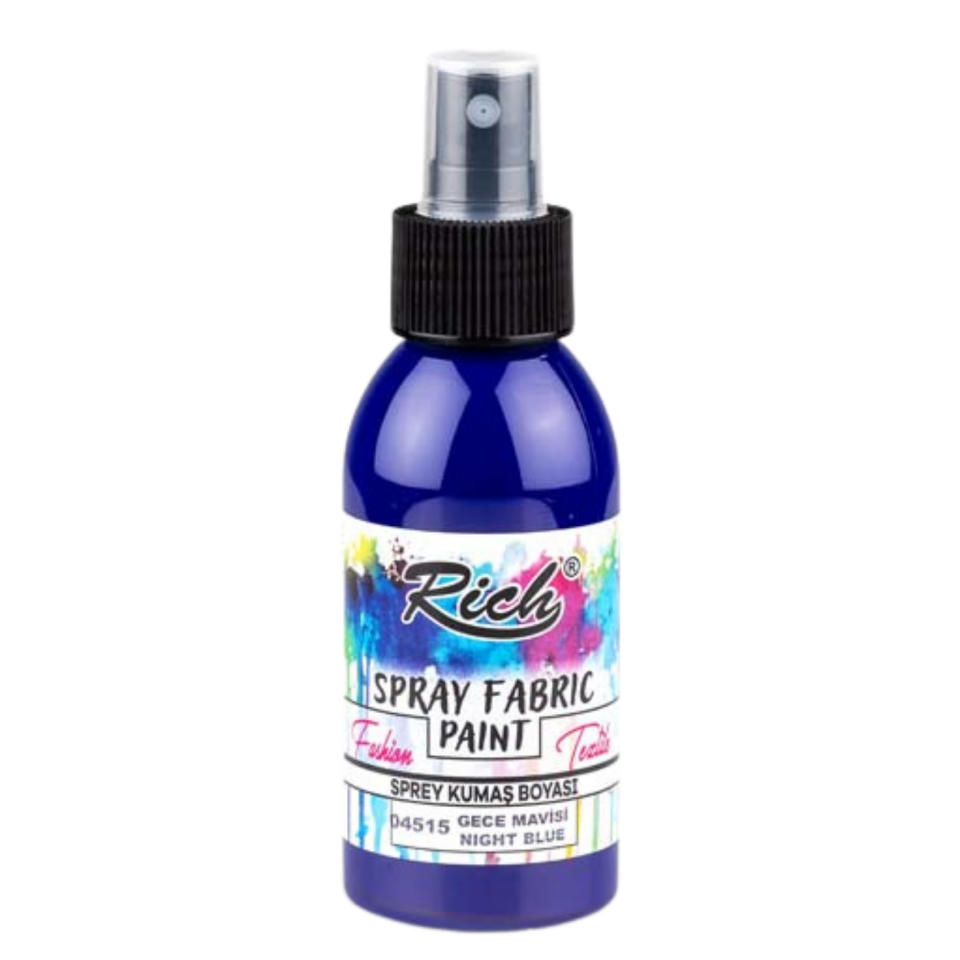 Rich Sprey Kumaş Boyası Gece Mavisi 100 ml 04515