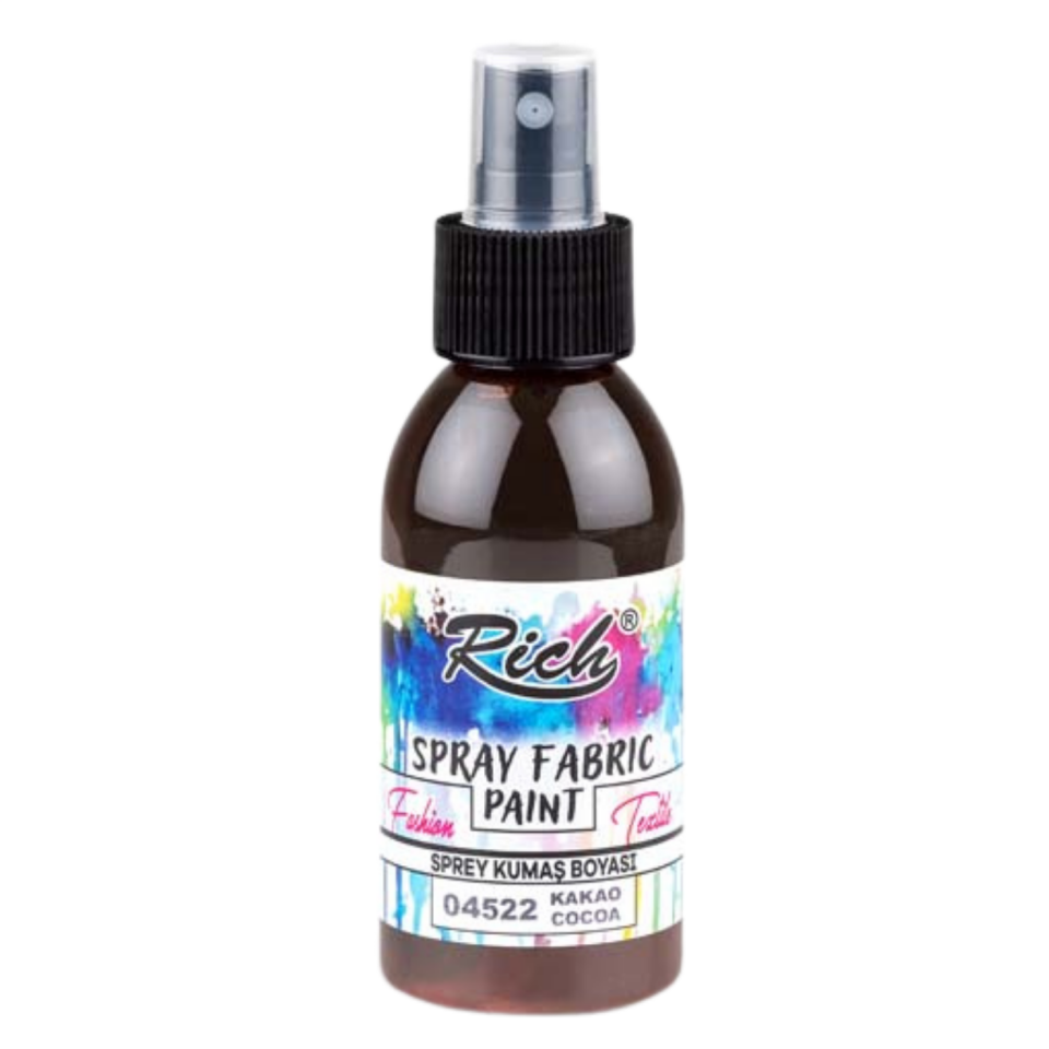 Rich Sprey Kumaş Boyası Kakao 100 ml 04522