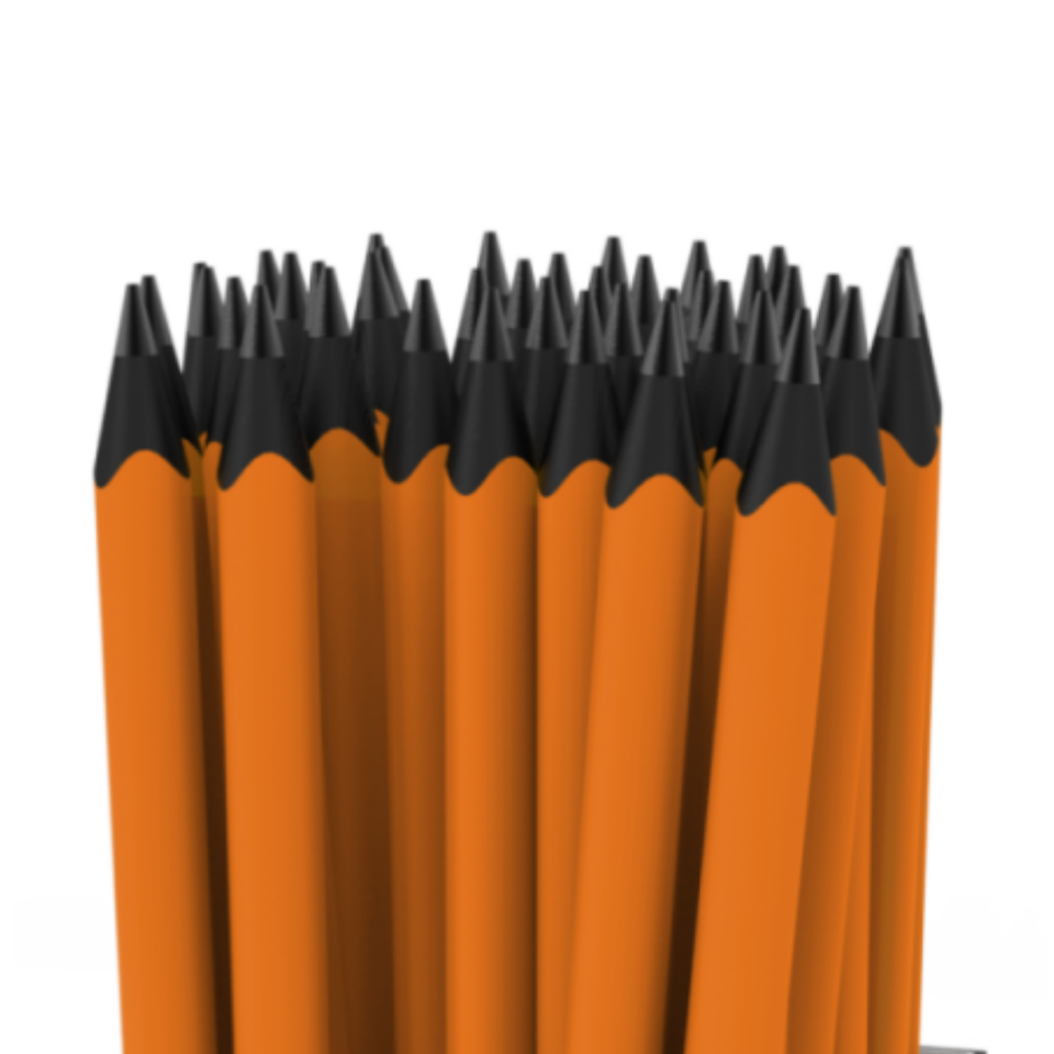 Silka 75 Tri Dark Jumbo ''İlk Kurşun Kalemim'' 4'lü Set