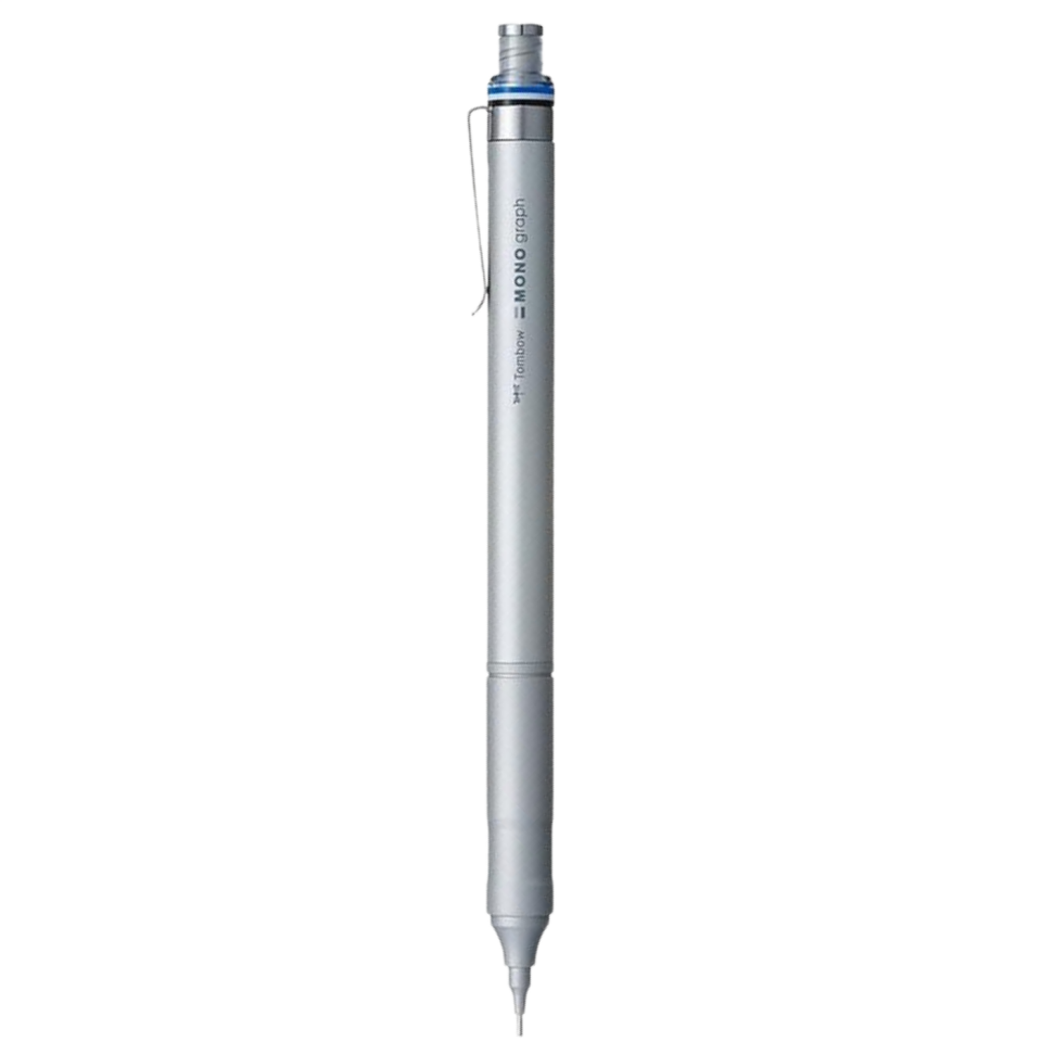 Tombow Mono Graph Fine DPA112A 0.5 mm Versatil - Uçlu Kalem Gümüş