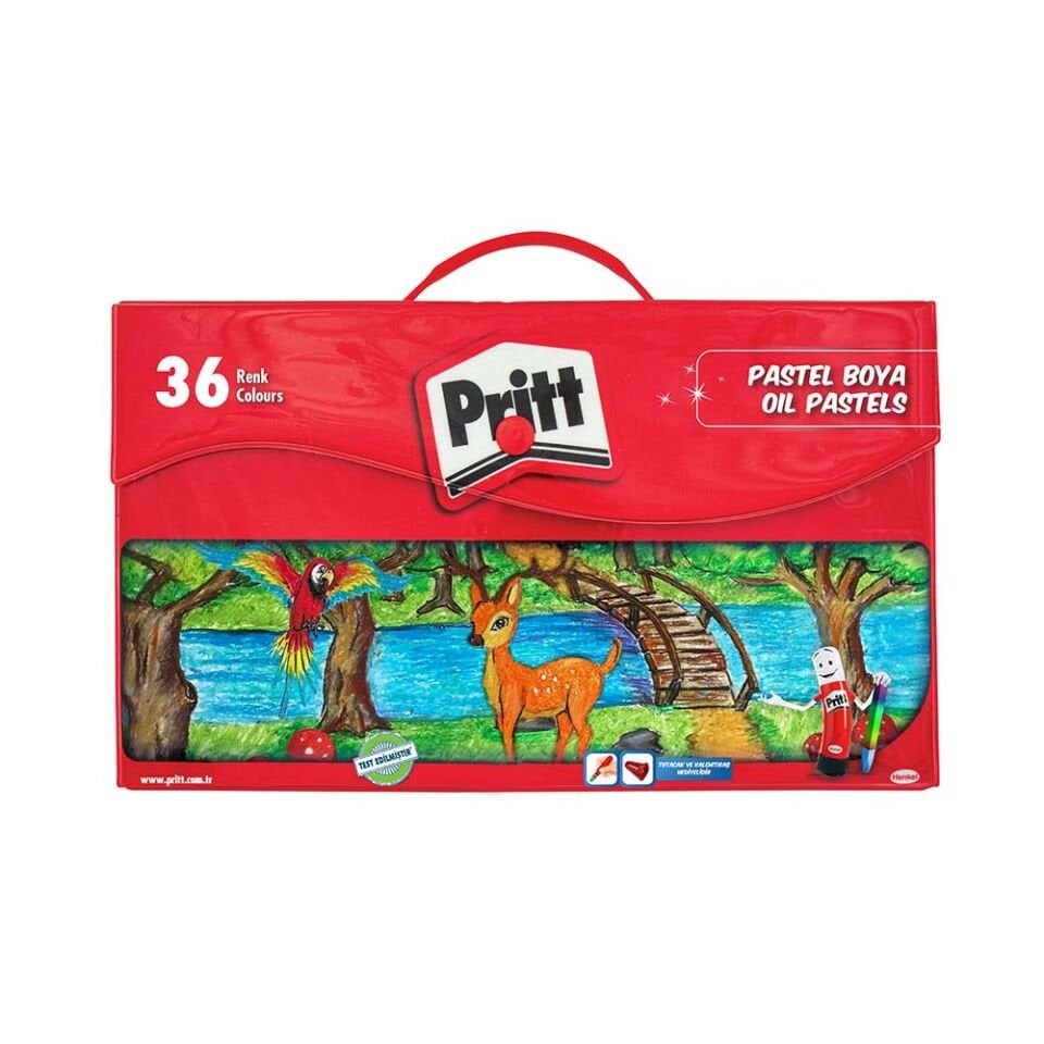 Pritt Prıtt 1048065 Pastel Boya 36'lı Çantalı