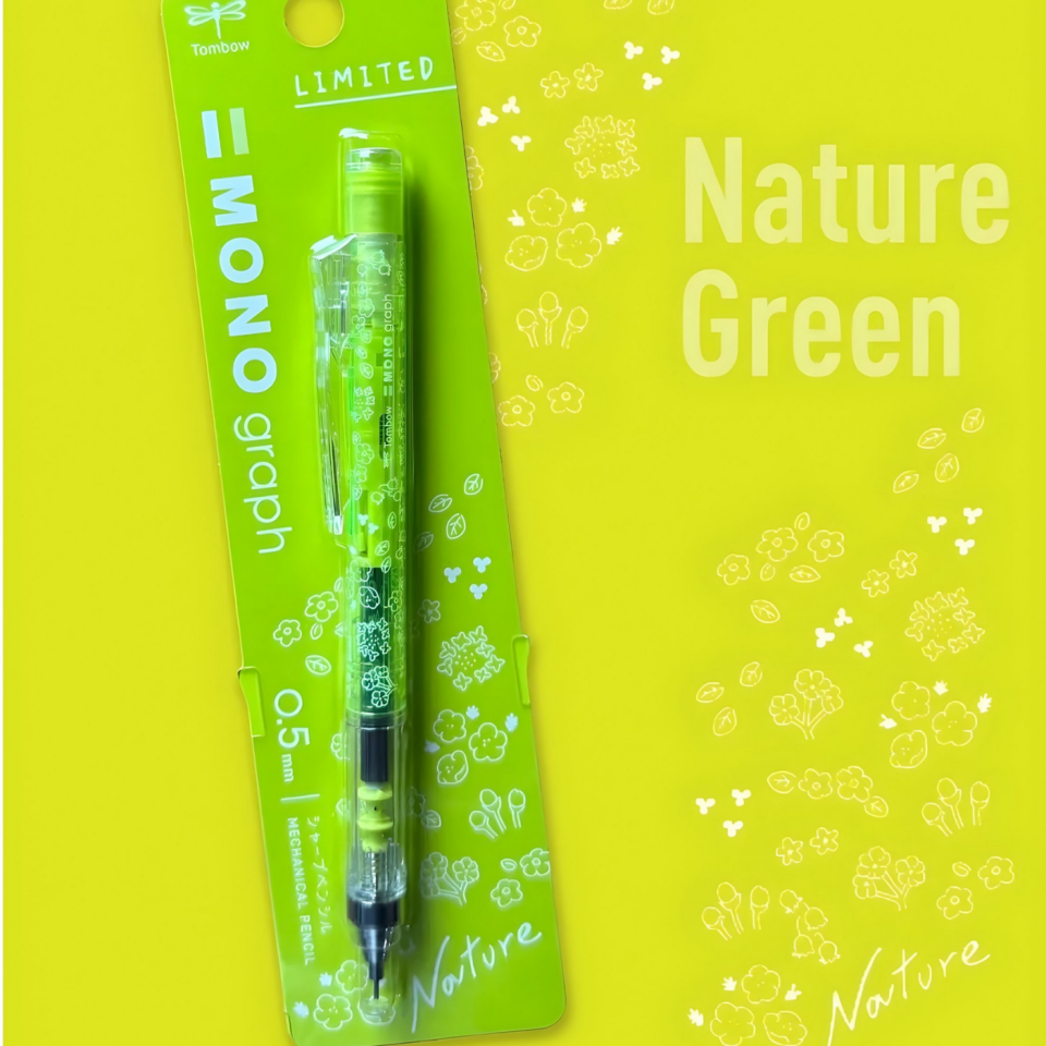 Tombow Mono Graph Nature 0.5 mm Versatil Kalem Botanical