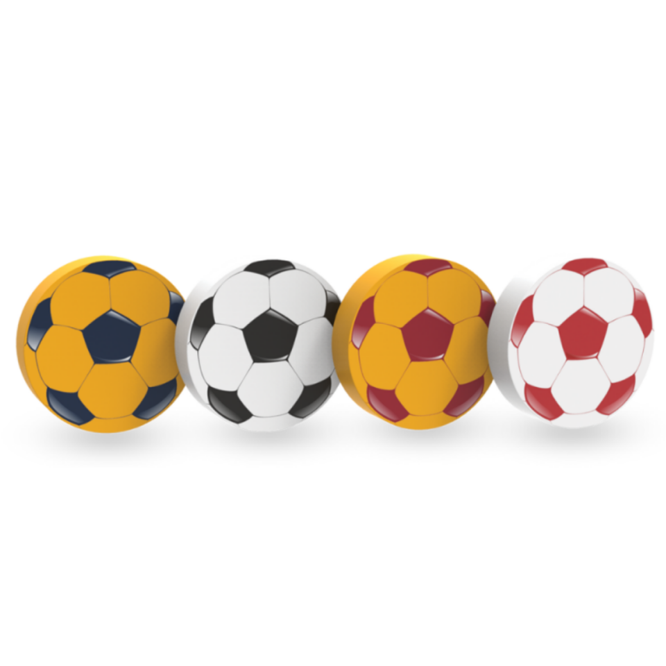 Silka 53 Oyuncak Football Silgi 4'lü