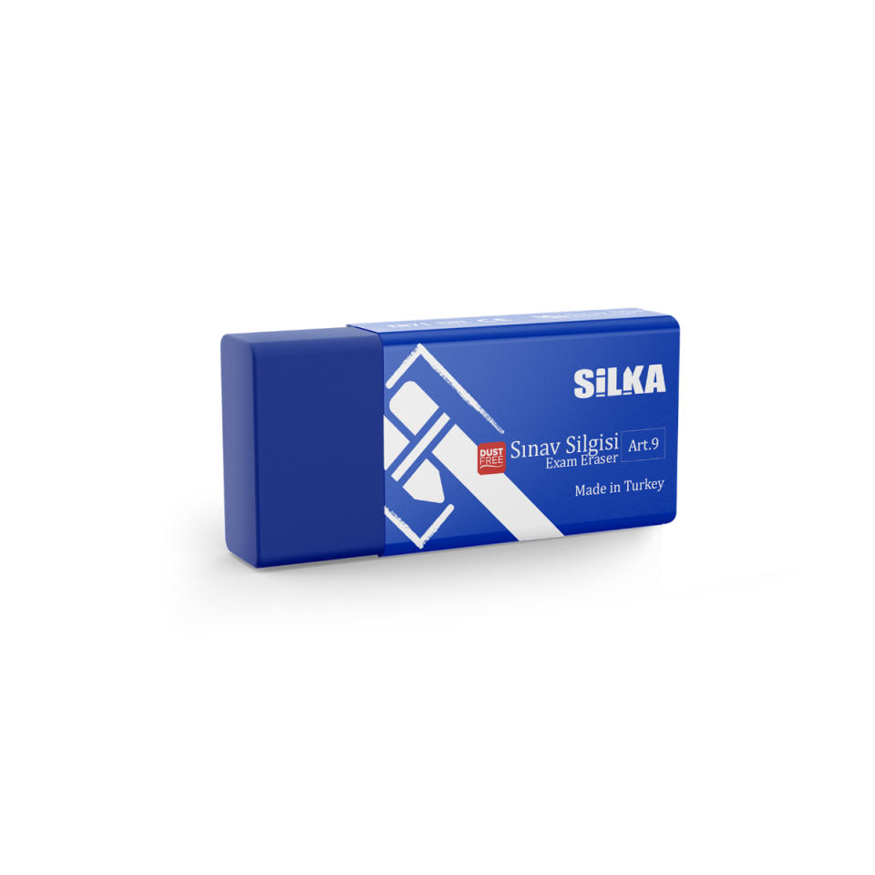 Silka 9-24 Mavi Sınav Silgisi Orta Boy