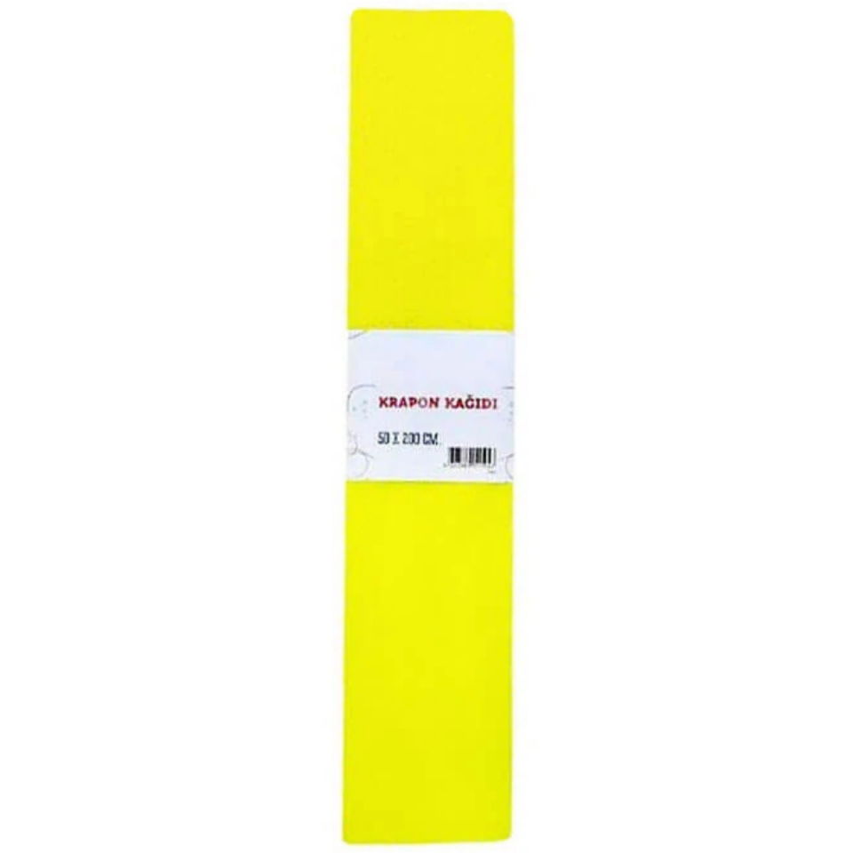 Gıpta 9129 Krapon Kağıdı 50x200 cm Sarı
