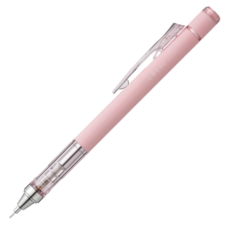 Tombow Mono Graph Pastel 0.7 mm Versatil - Uçlu Kalem Sakura Pembe