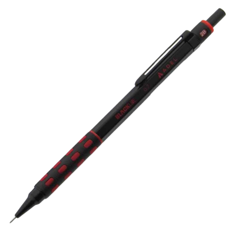 Adel Blackline B-Tech Versatil Kalem 2B 0.7 mm Siyah