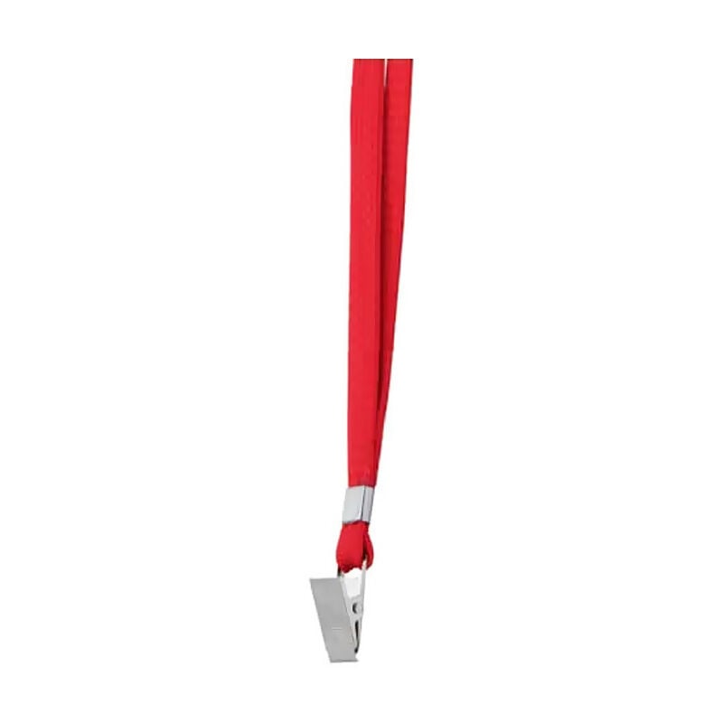 Sarff 15311203 Metal Klipsli Askı İpi Kırmızı