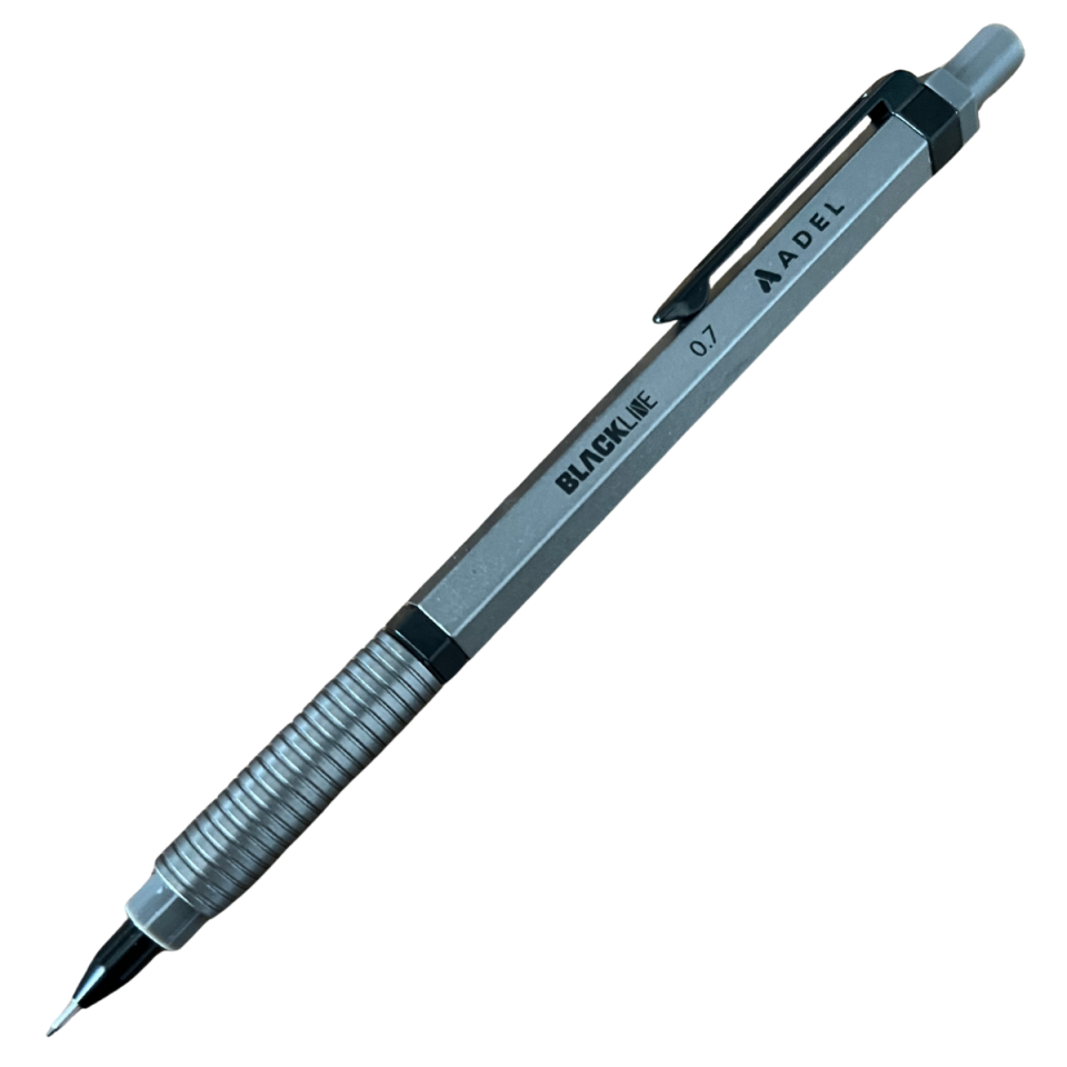 Adel 043 Blackline Versatil Kalem Pastel Renkler 0.7mm Gri