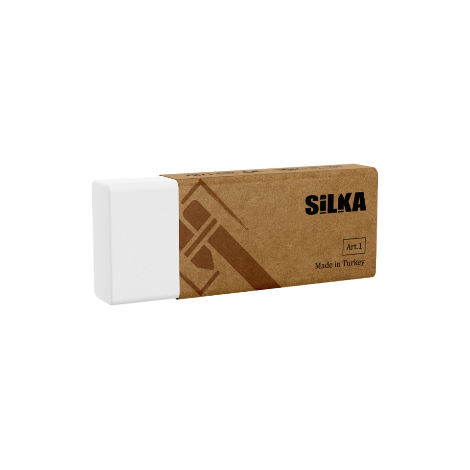Silka 11-24 Beyaz Craft Orta Boy Silgi