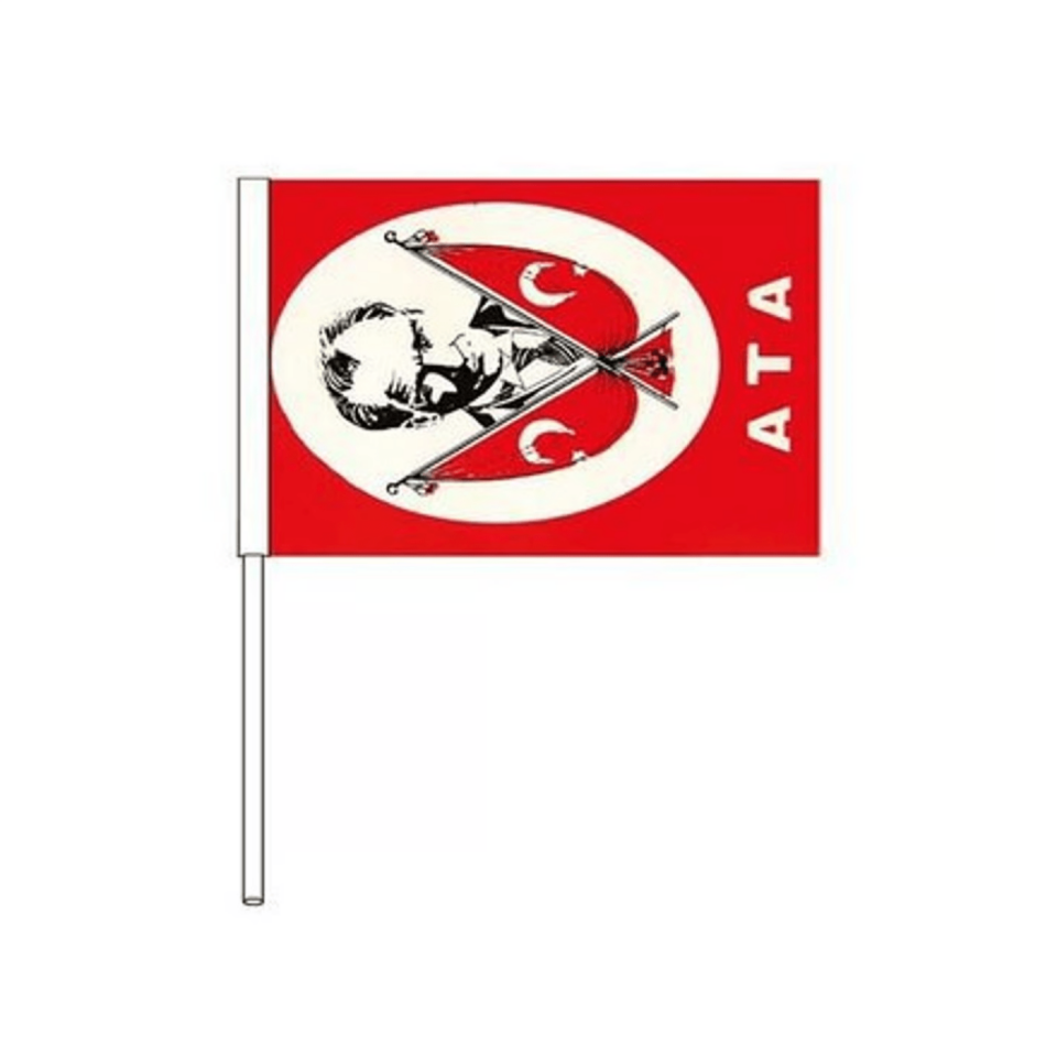 Vatan VT804 Battal Pls.Çıtalı Atalı Bayrak 40'lı