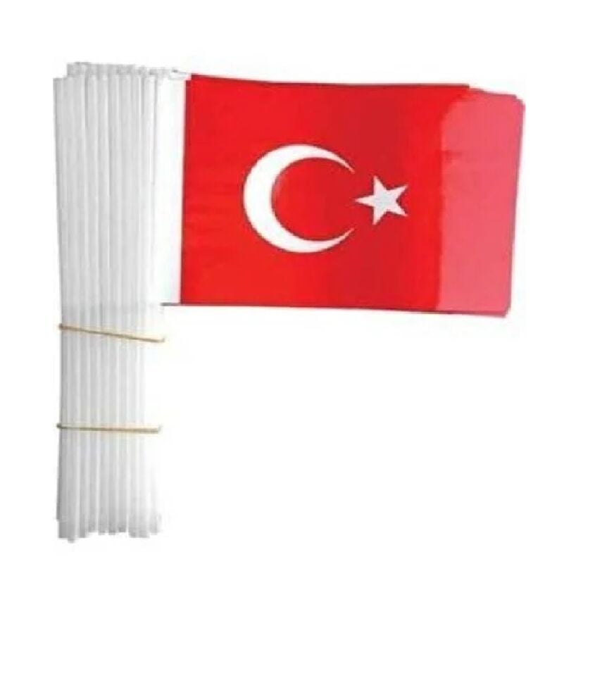 Vatan VT803 Battal Pls.Çıtalı Türk Bayrağı 20x30 40'lı