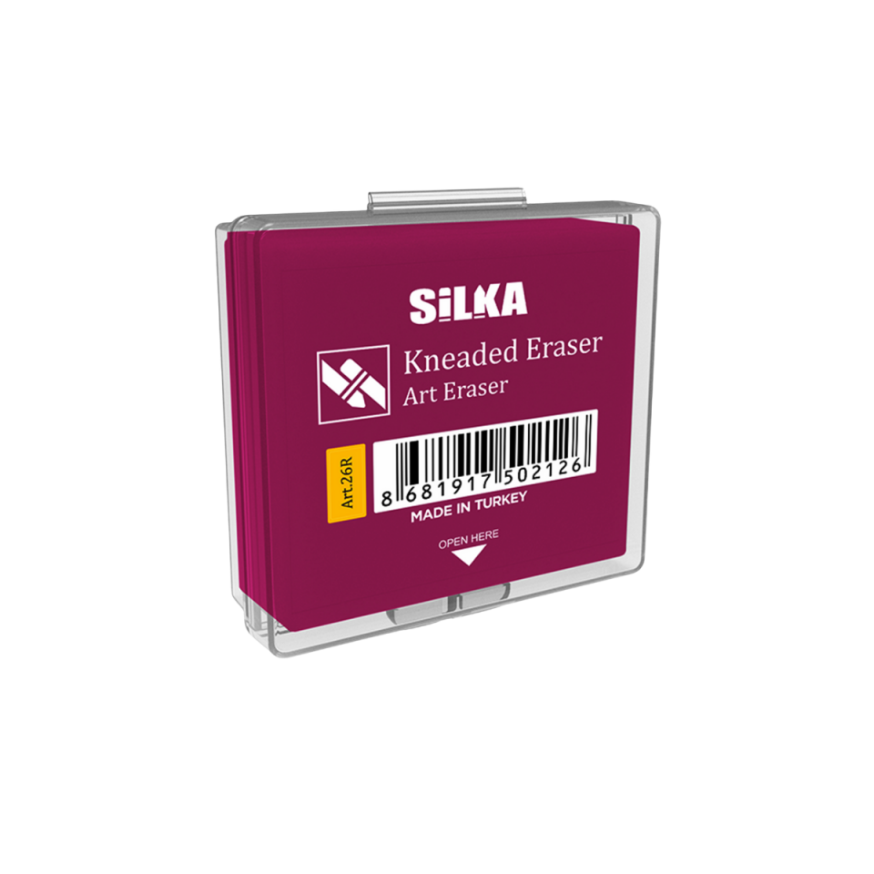 Silka Silka 26R-12 Hamur Silgi Turuncu 02