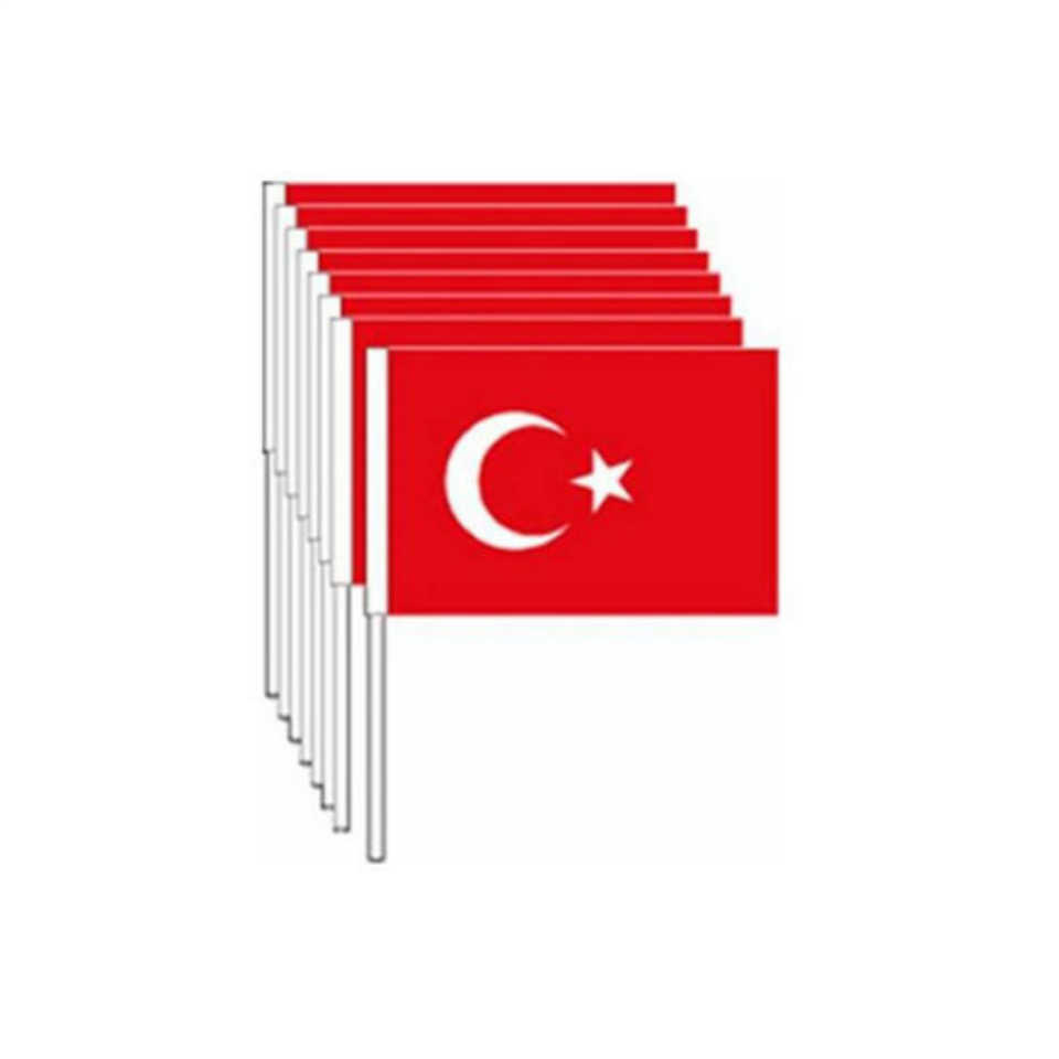 Vatan VT801 Battal Pls.Çıtalı Türk Bayrağı 12x20 80'li