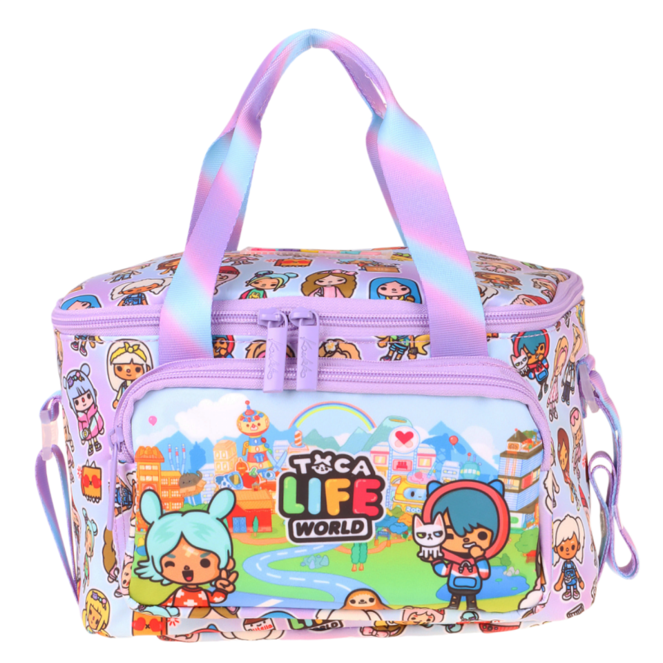 Kaukko Kids Okul Çanta Seti Toca Life  Beslenme Çantası