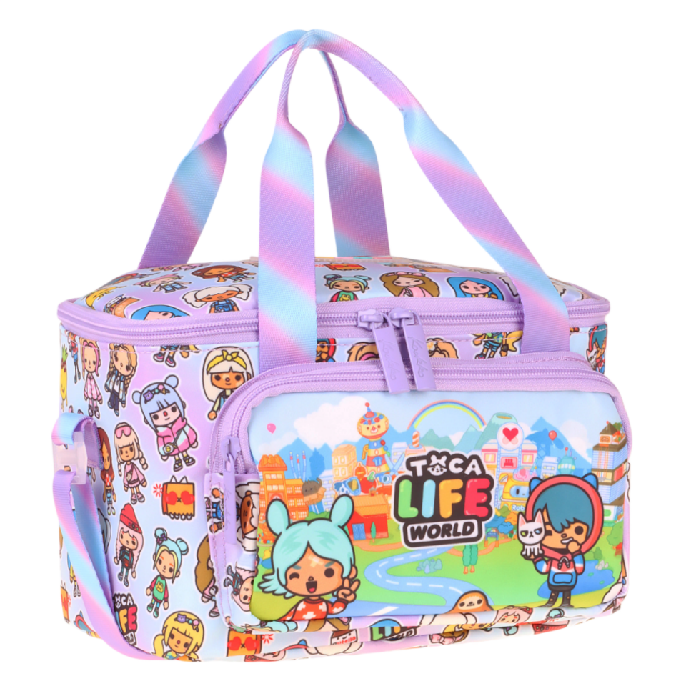 Kaukko Kids Okul Çanta Seti Toca Life  Beslenme Çantası