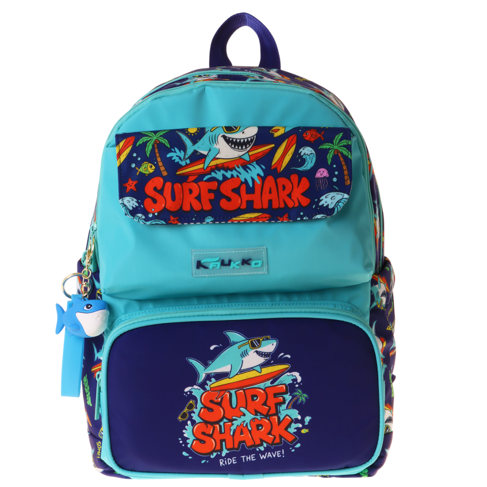 Kaukko Kids Okul Çanta Seti Surf Sırt Çantası