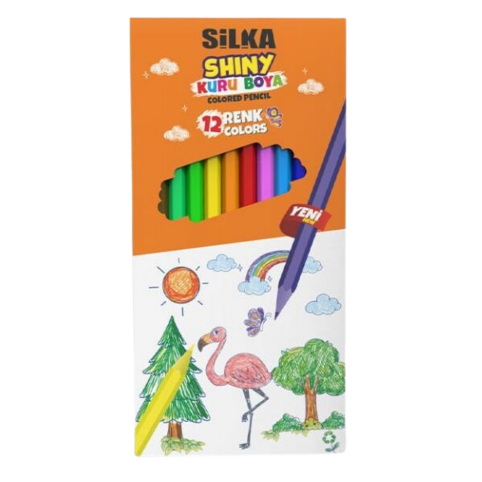 Silka 86 Hex Shiny Kuruboya 12 Renk