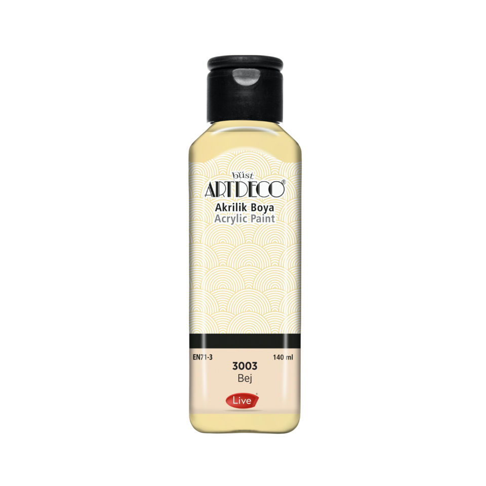 Artdeco 070R-3003 Akrilik Boya 140 ml Bej