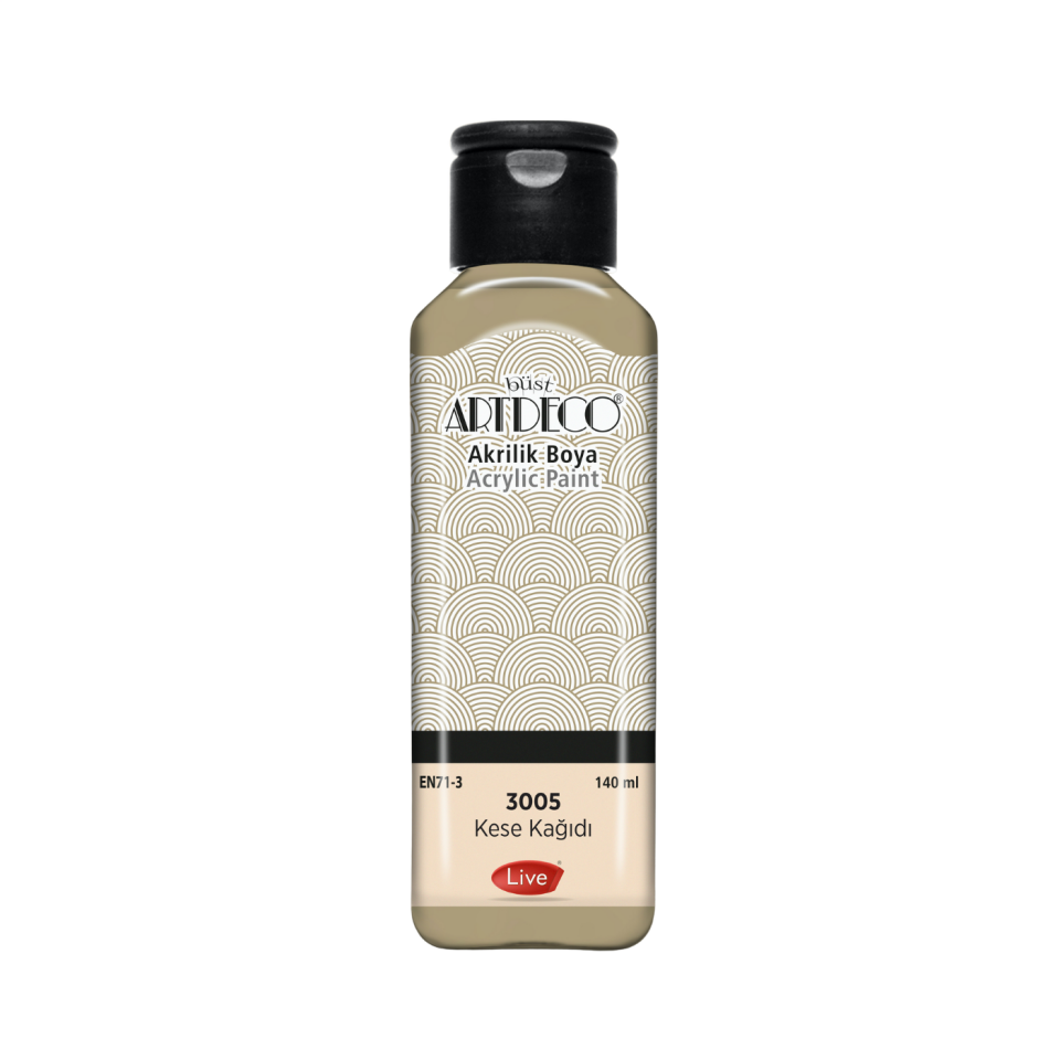 Artdeco 070R-3005 Akrilik Boya 140 ml Kese Kağıdı