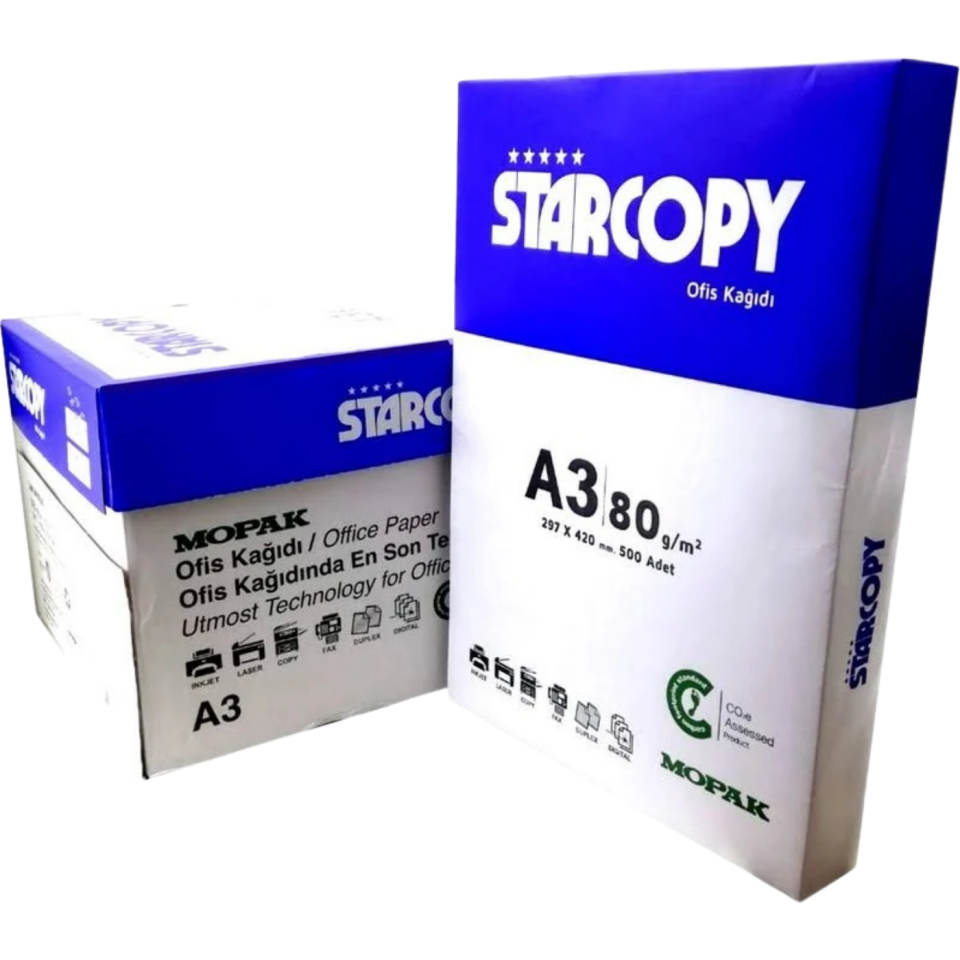 Mopak Fotokopi Kağıdı 80 gr A3 Starcopy