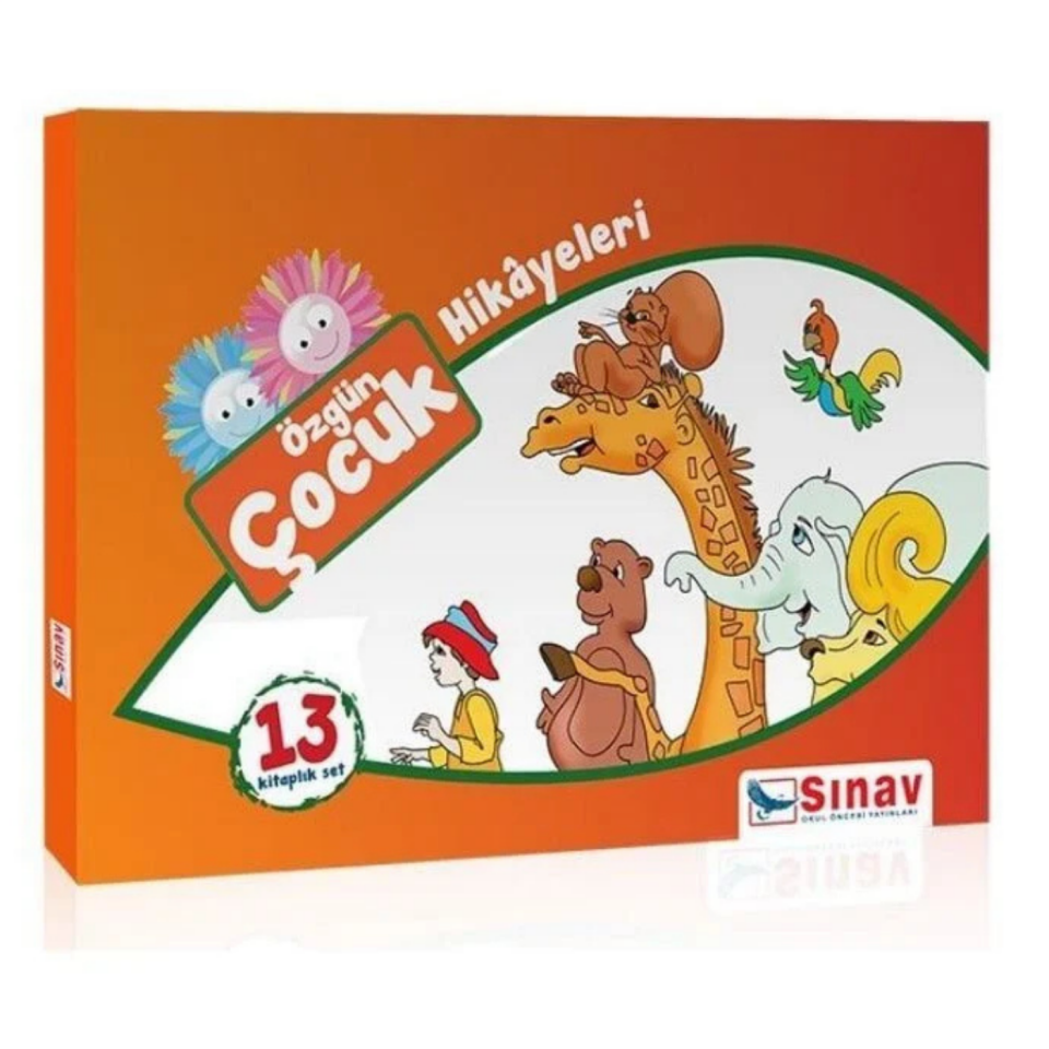 Sınav Yayınları Okul Öncesi Özgün Çocuk Hikayeleri 13 Kitaplık Set