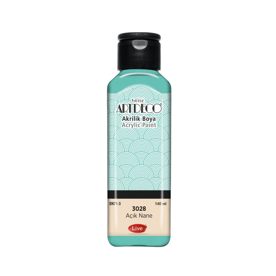 Artdeco 070R-3028 Akrilik Boya 140 ml Açık Nane