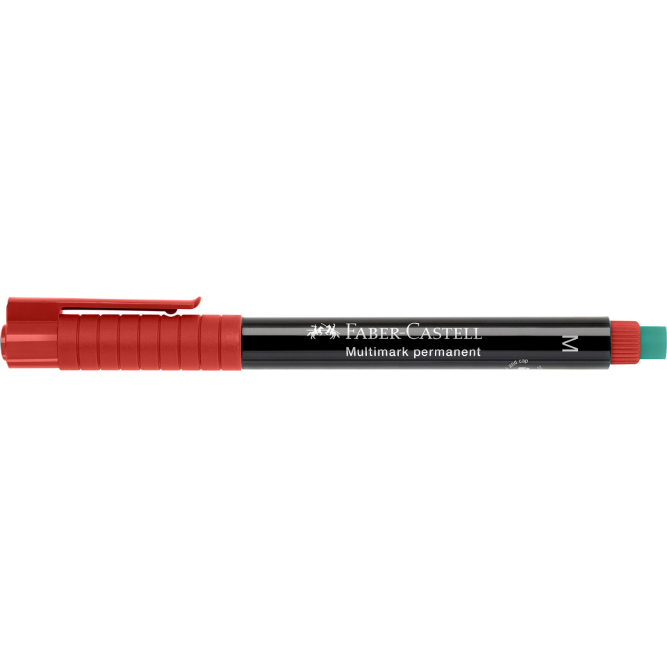 Faber Castell Asetat Kalemi M Kırmızı 152521