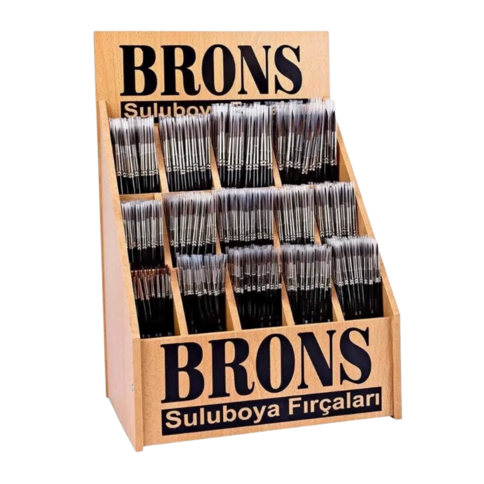 Bronz Suluboya Fırçası No.12