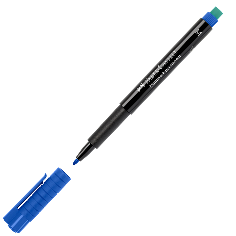 Faber Castell Silgili Asetat Kalemi M Mavi 152551