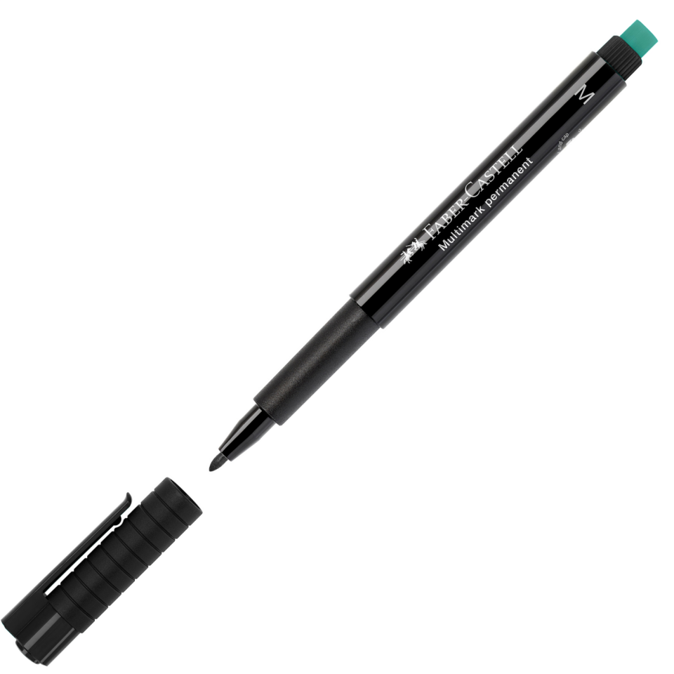 Faber Castell Asetat Kalemi M Siyah 152599
