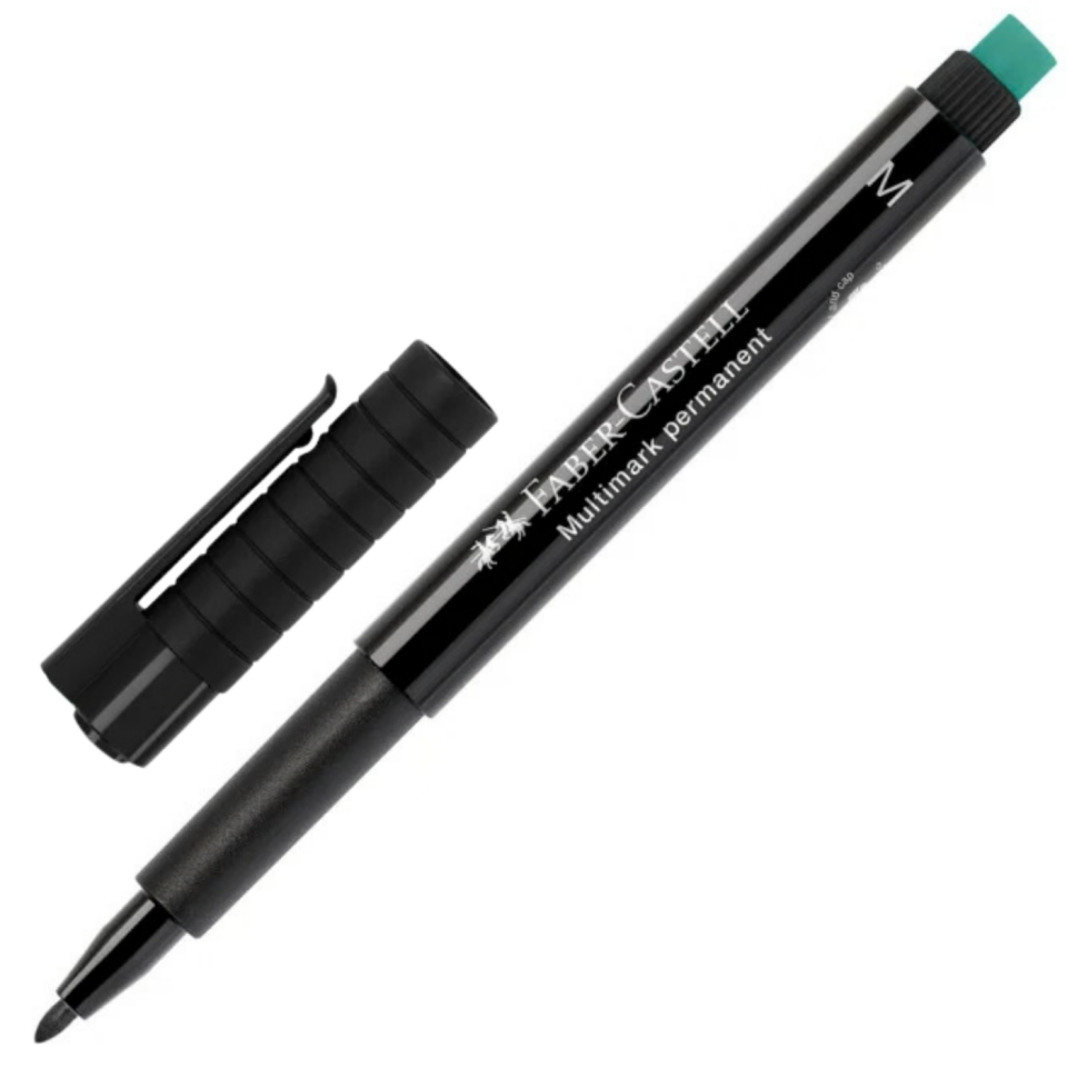 Faber Castell Silgili Asetat Kalemi M Siyah 152599
