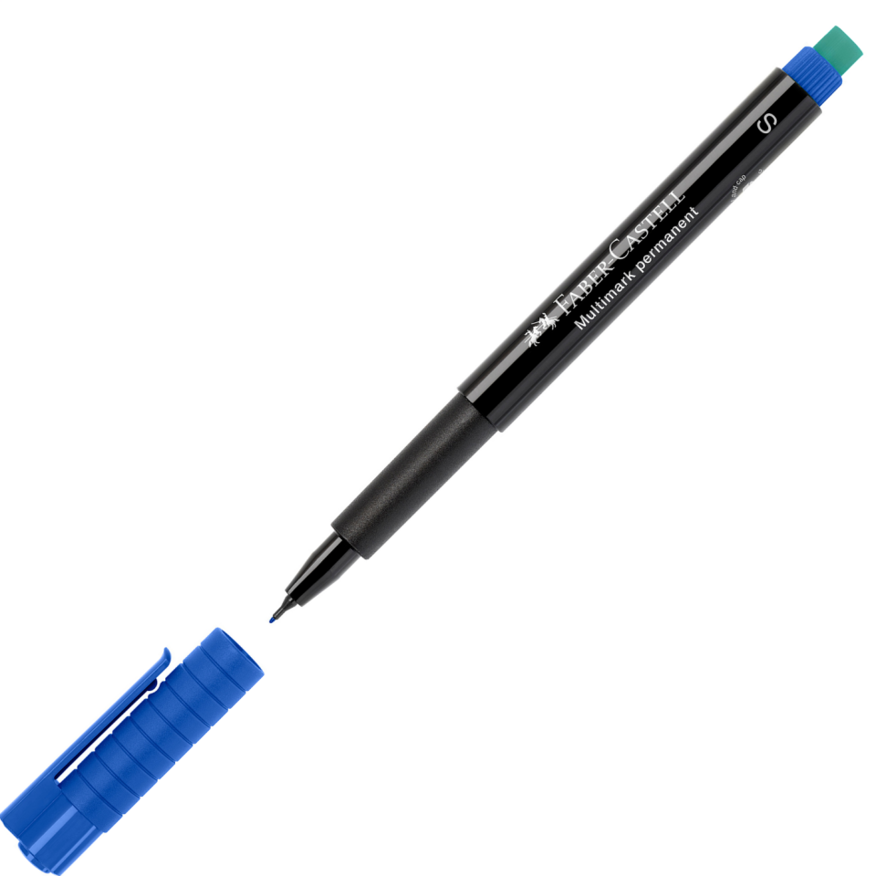 Faber Castell Silgili Asetat Kalemi S Mavi 152351