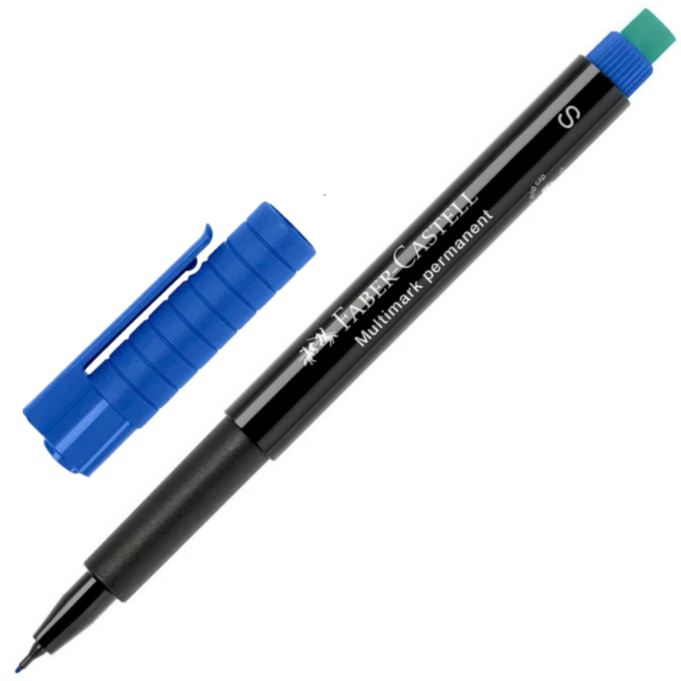 Faber Castell Silgili Asetat Kalemi S Mavi 152351