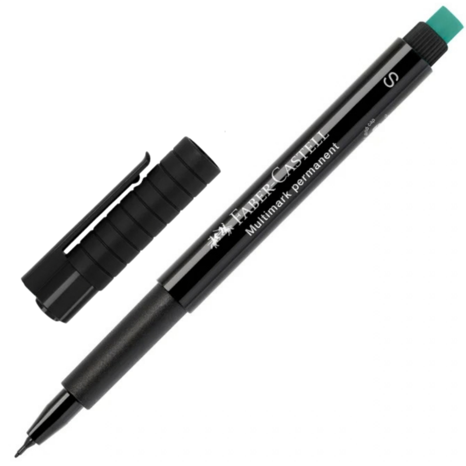 Faber Castell Silgili Asetat Kalemi S Siyah 152399