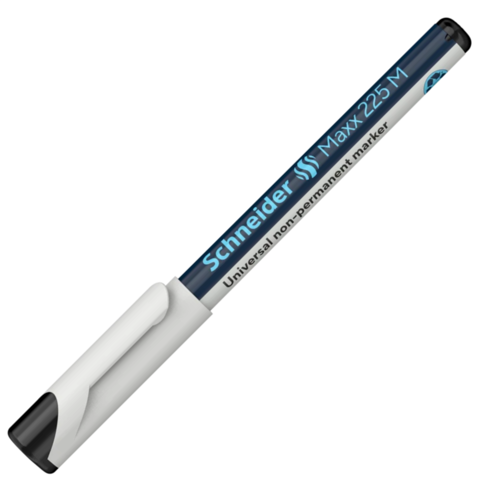 Schneider Maxx 225 M Silinebilir Asetat Kalemi 1,0 Mm Siyah