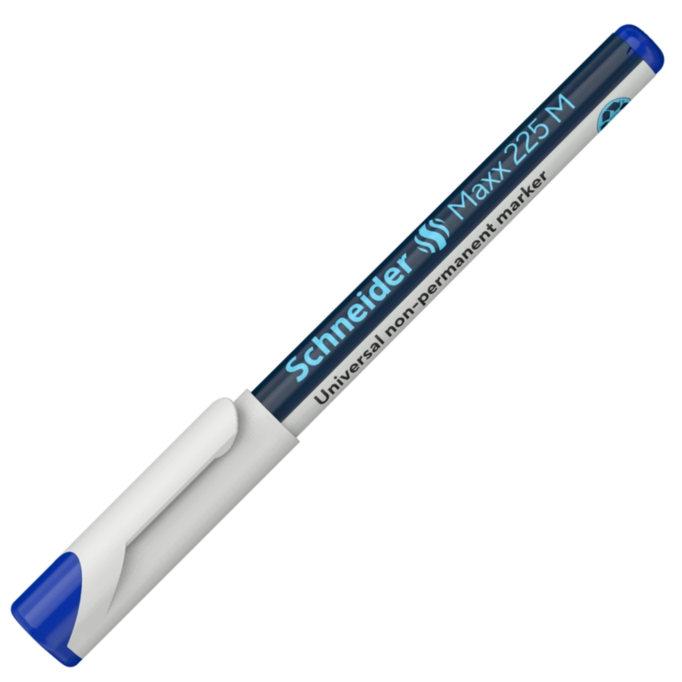 Schneider Maxx 225 M Silinebilir Asetat Kalemi 1,0 Mm Mavi